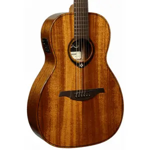 LAG Tramontane T98PE Parlour Electro Acoustic Guitar - Natural