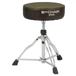 TAMA HT430CV 1st Chair Round Rider Drum Stool with Canvas Seat - Limited Edition - Khaki