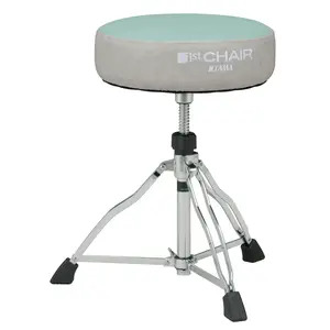 TAMA HT430CV 1st Chair Round Rider Drum Stool with Canvas Seat - Limited Edition - Light Blue