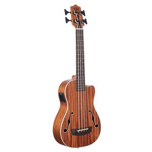 Kala Journeyman Acoustic-Electric U-BASS with F-Holes w/ Round Wounds
