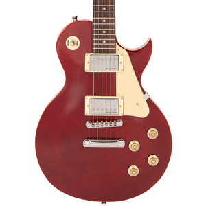 Vintage V10 Coaster Series Electric Guitar - Wine Red