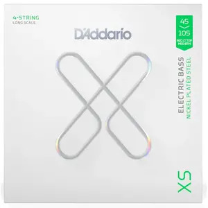 D'Addario XS Coated Nickel Bass Guitar Strings - 45-105