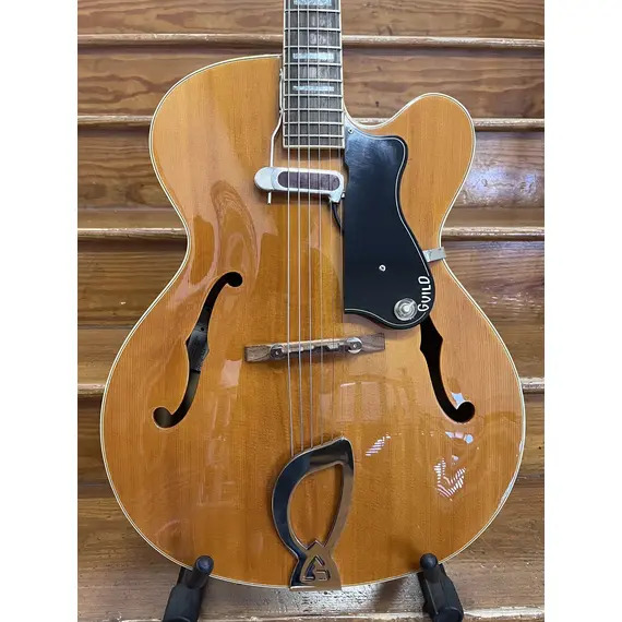 SECONDHAND Guild Newark St. Collection, A-150 Savoy, Blonde + hard case