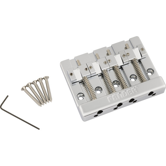 Fender HiMass 4-String Bridge with Brass Saddles