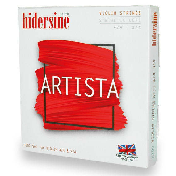Hidersine Violin String Set Synthetic Core for 3/4 and 4/4