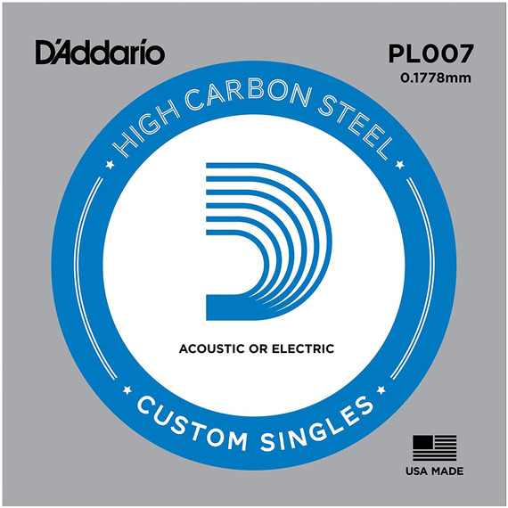 D'addario Plain Steel Single String - Electric / Acoustic