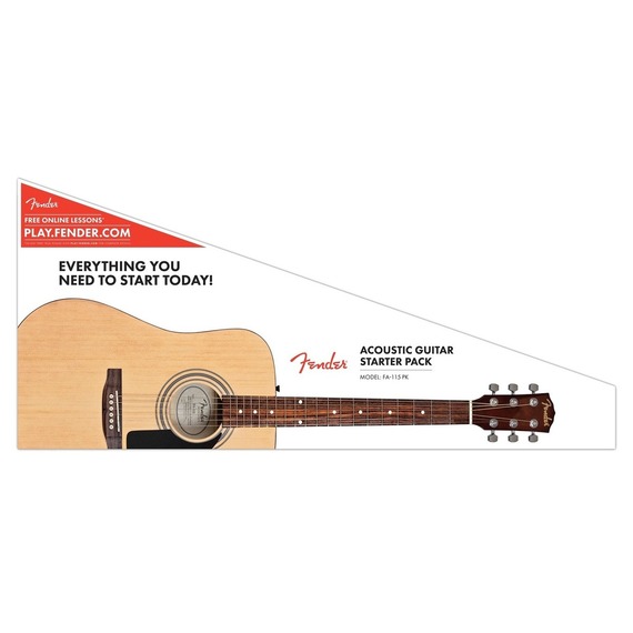 Fender FA115 Dreadnought Acoustic Pack