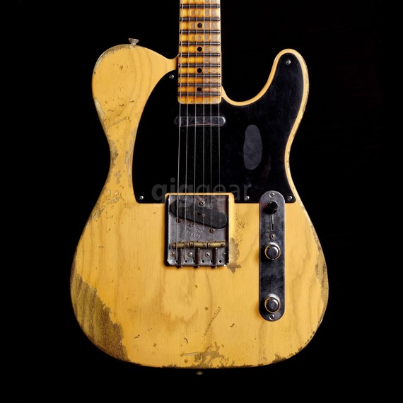Fender Custom Shop 1953 Heavy Relic Tele - Butterscotch Blonde / Maple