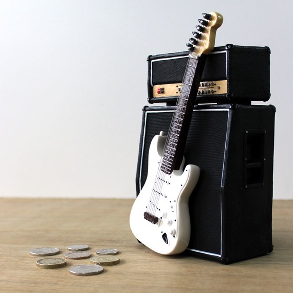 Official Amp and Iconic Guitar Money Box