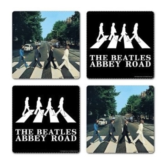 Official Beatles Abbey Road Coaster Set - Set of 4