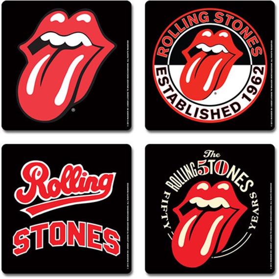 Official Rolling Stones Coaster Set - Set of 4