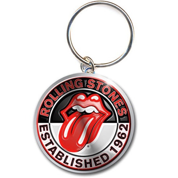 Official Rolling Stones Est. 1962 Key Ring
