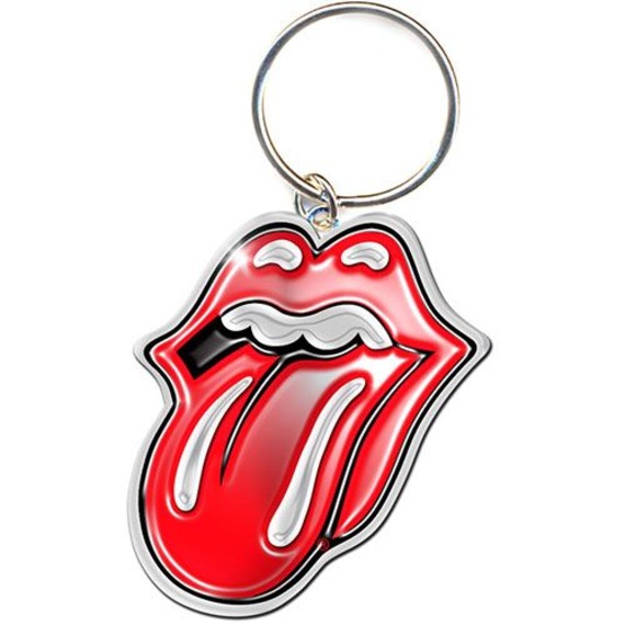Official Rolling Stones Tongue Key Ring