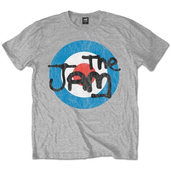 Official The Jam Vintage Logo T-Shirt - LARGE