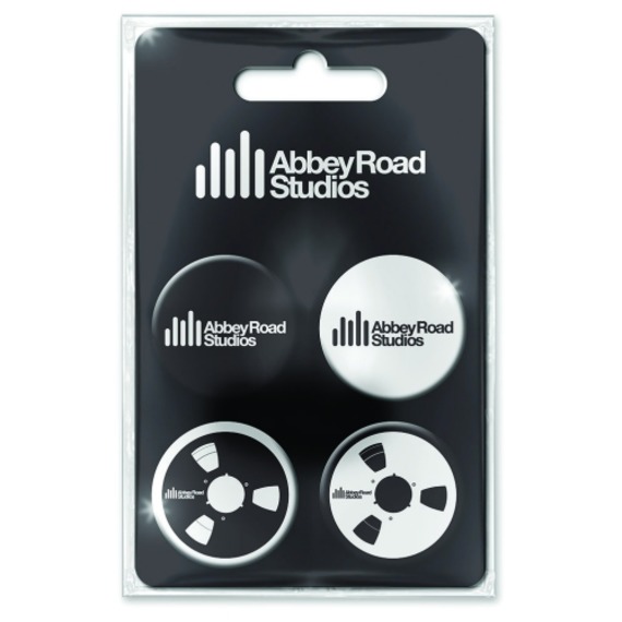 Official Abbey Road Studios Badge Set - Set of 4
