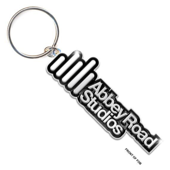 Official Abbey Road Studios Oval Key Ring