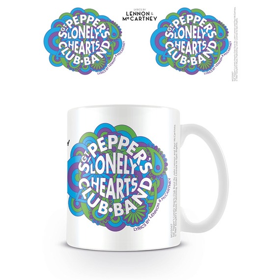 Official Beatles Boxed Mug - Sgt Pepper Lyrics