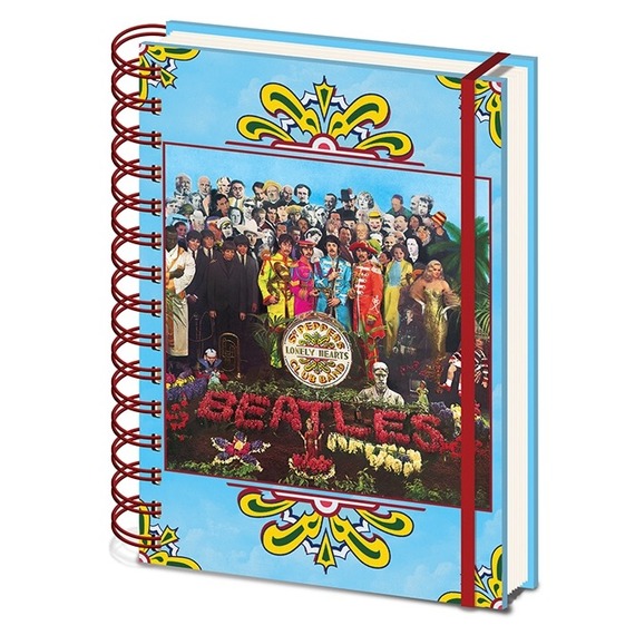 Official Beatles A5 Notebook - Sgt Peppers