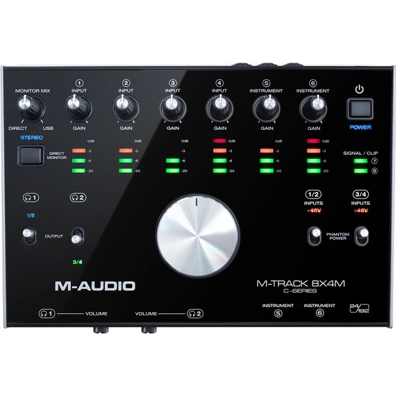 M-audio M-Track 8X4M 8-In/4-Out USB Audio Interface with MIDI