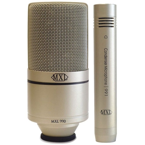 Mxl 990/991 - Vocal / Instrument Condenser Mic Pack
