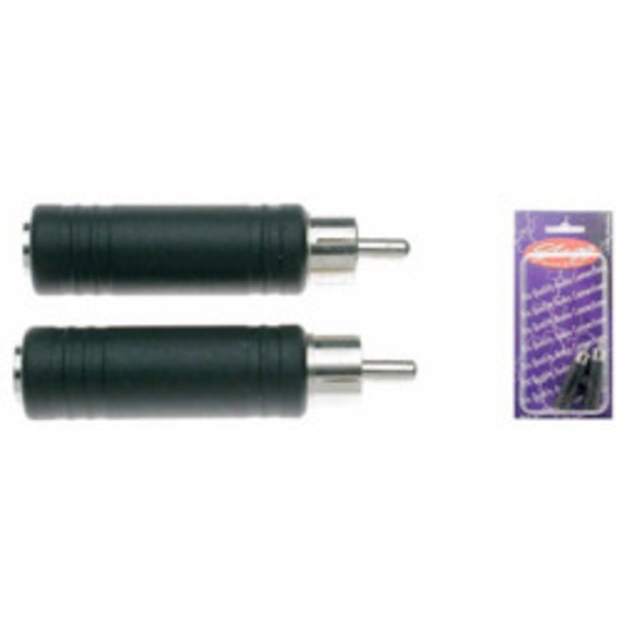 Stagg Female Jack - Male RCA Adapter - 2 Pack