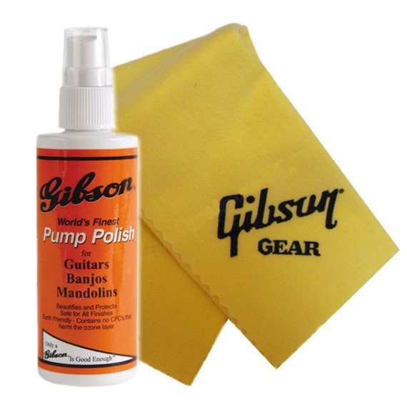 Gibson Pump Polish and Polish Cloth Kit