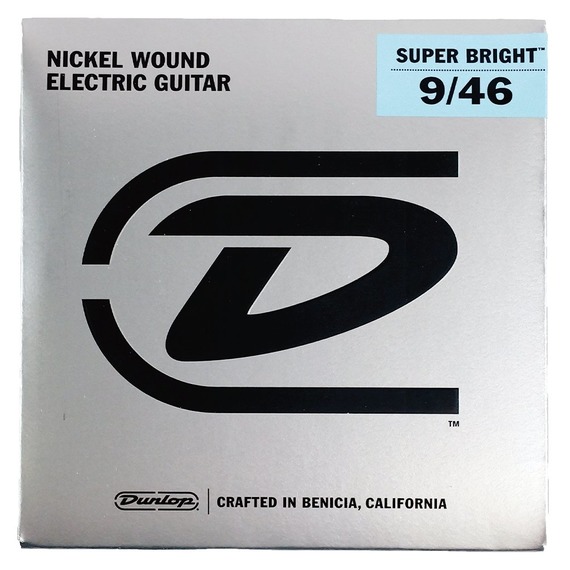 Jim Dunlop Super Bright Nickel Wound Guitar Strings 9-46