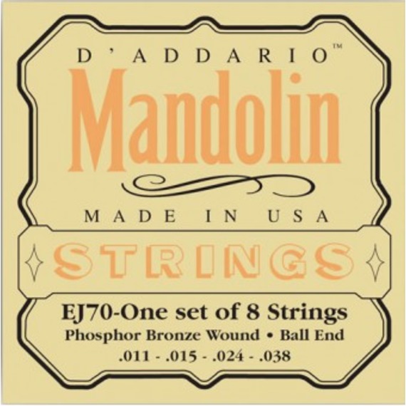 D'addario EJ70 Mandolin Strings