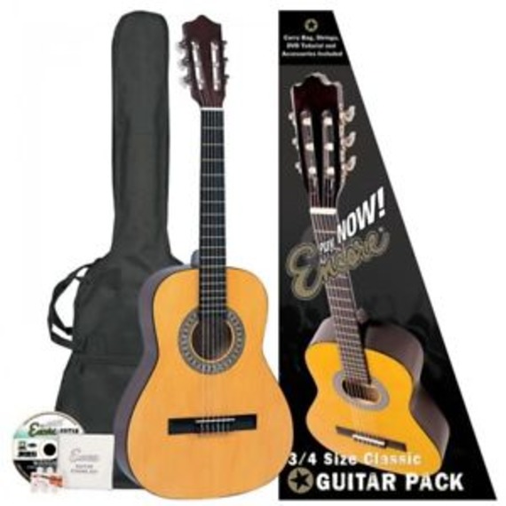 Encore 3/4 size Classical Guitar And Bag