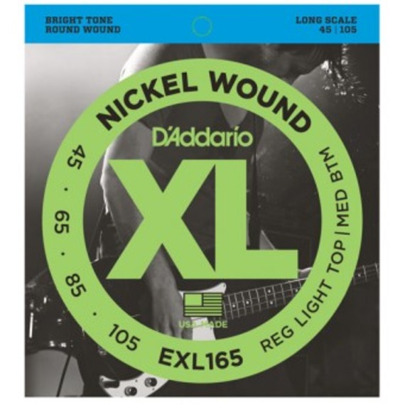 D'addario EXL165 Electric Bass Strings - 45-105