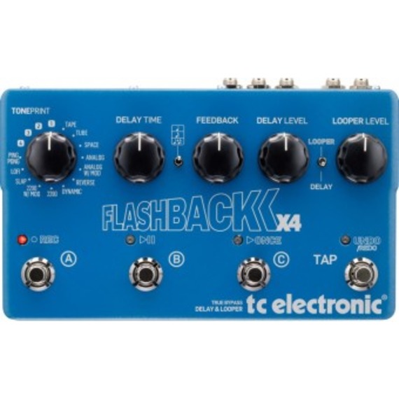 Tc Electronic Flashback X4 Delay and Looper Pedal
