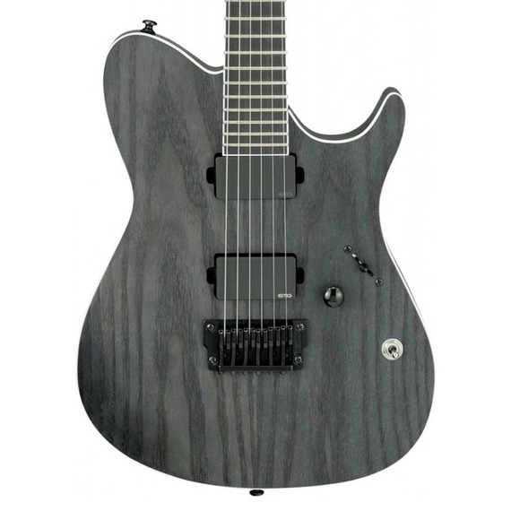 Ibanez FRIX6FEAH Iron Label - Charcoal Stained Flat