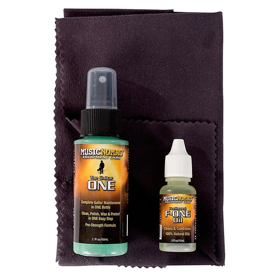 Music Nomad Guitar Care Kit 3-Pack - Guitar One / F-One / Micro Fibre Cloth