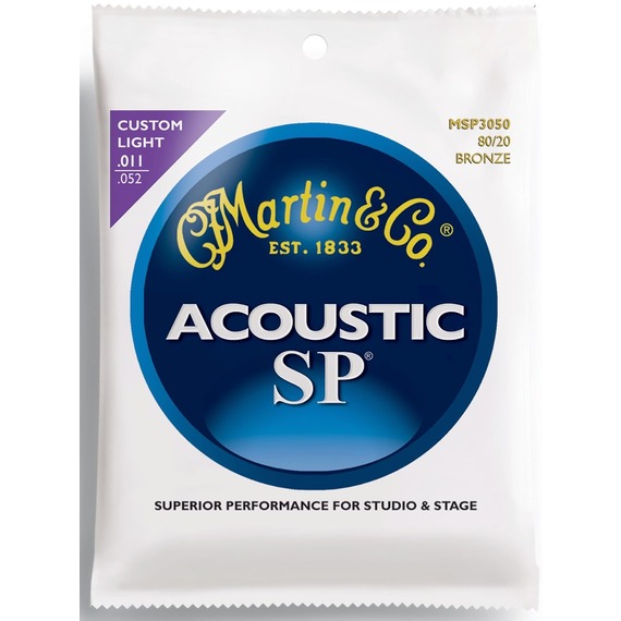 Martin MSP3050 - Bronze Acoustic Strings - 11-52