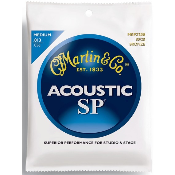 Martin MSP3200 - Bronze Acoustic Strings - 13-56