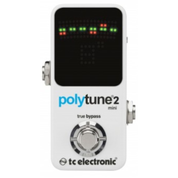 Tc Electronic Polytune 2 Mini Guitar Tuner Pedal