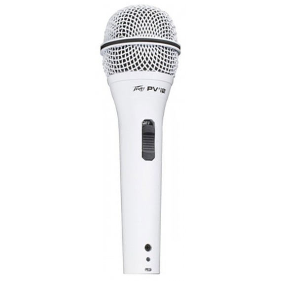 Peavey PVI II Microphone - WHITE - XLR-XLR