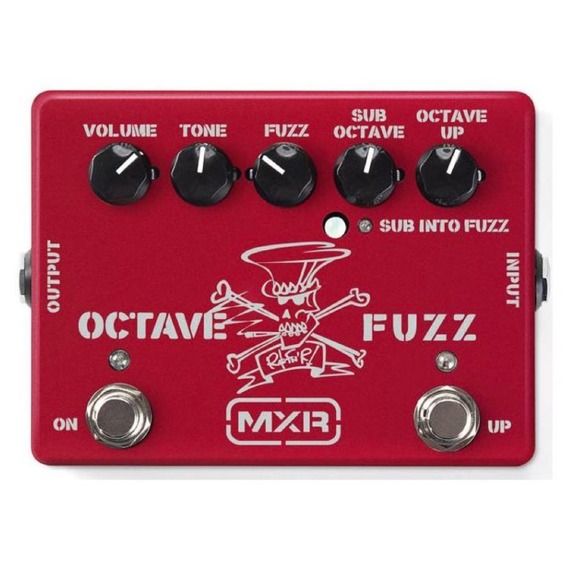Jim Dunlop Limited Edition Slash Octave Fuzz Pedal - Ruby Red