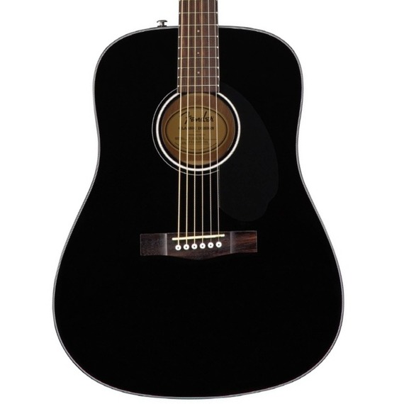 Fender CD60S Solid Top Dreadnought Acoustic Guitar