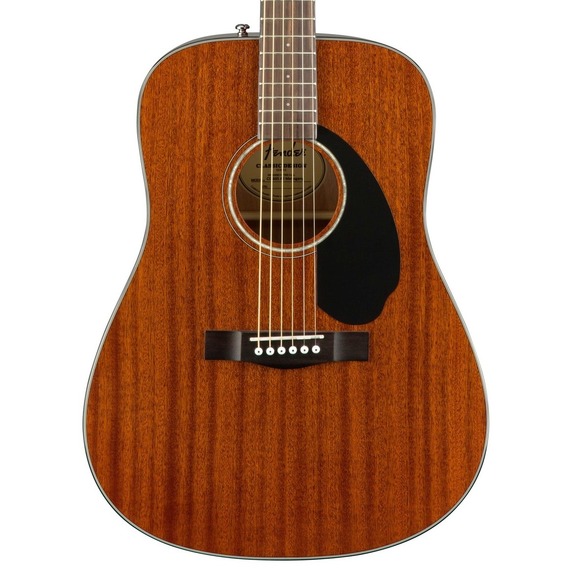 Fender CD60S All Mahogany Solid Top Dreadnought Acoustic Guitar