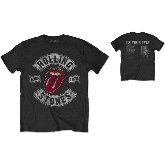 Official Rolling Stones US Tour 1978 T-Shirt