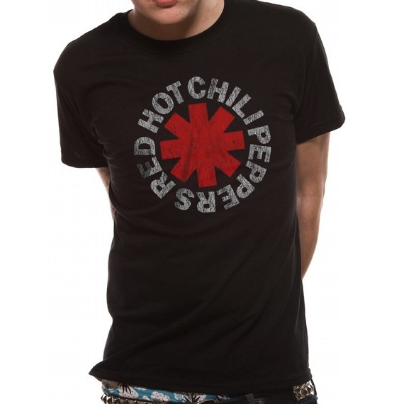 Official Red Hot Chili Peppers Distressed T-Shirt