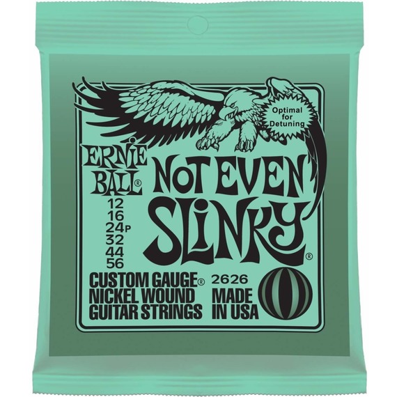 Ernie Ball Not Even Slinky Guitar Strings 12-56