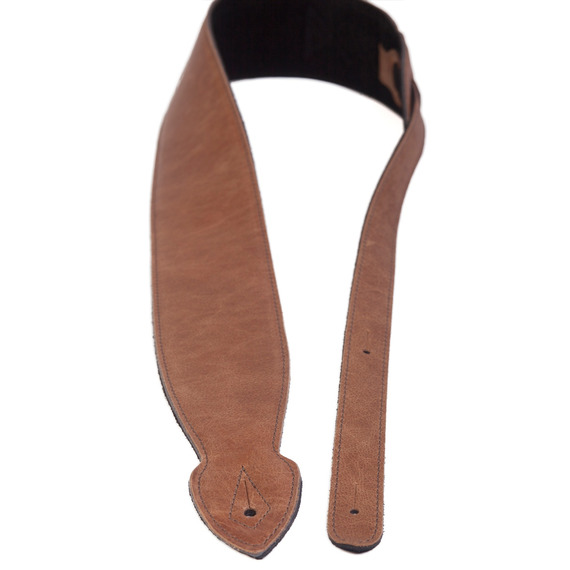 Leather Graft 2.5" Mottled Leather Softie Guitar Strap 