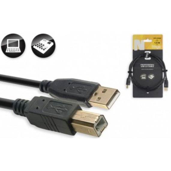 Stagg NCCXUAUB USB A - USB B Cable
