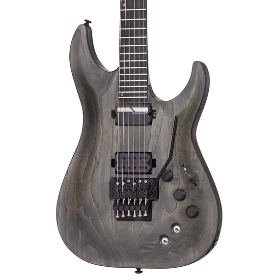 Schecter C1 FS S Apocalypse Electric Guitar with Sustainiac - Rusty Grey
