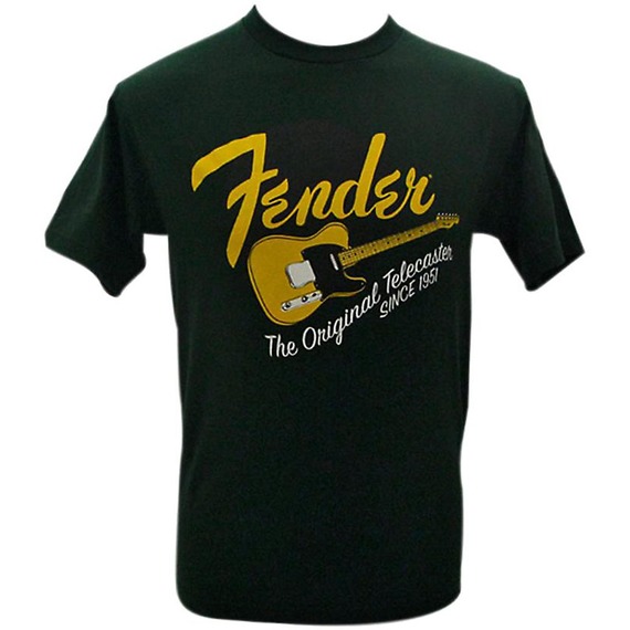 Fender T-Shirt - Original Tele / Green - SMALL