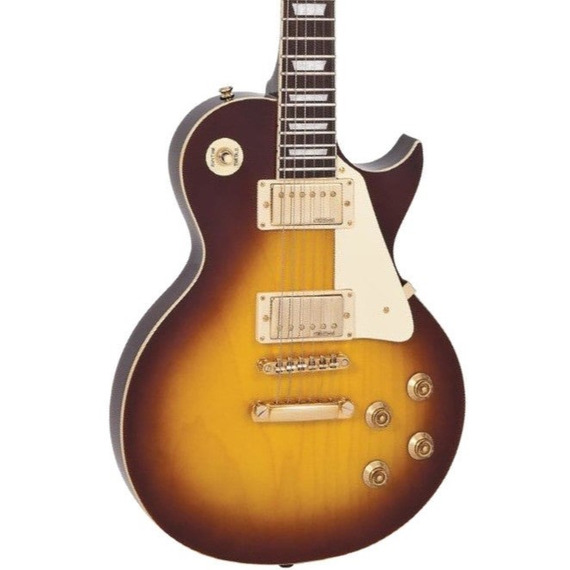 Vintage V100 Reissued Electric Guitar - Tobacco Sunburst