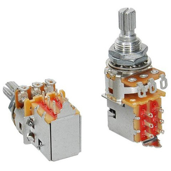 Guitar Gear Push/Pull Pot - 500K - Audio Log Volume