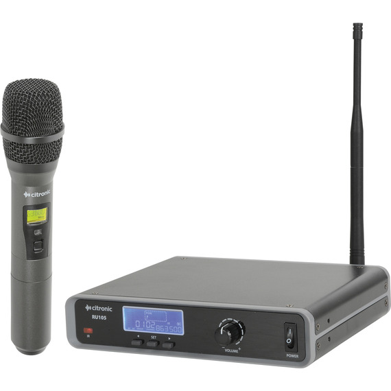 Citronic Tuneable UHF Handheld Wireless Mic